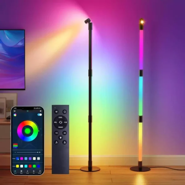 Minimalist Led Floor Lamp Remote Control