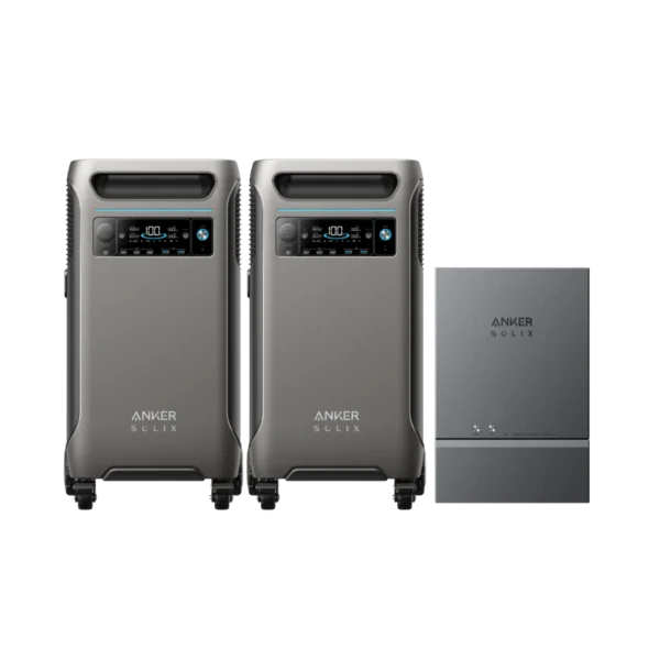 Anker SOLIX F3800 12kW 7.68kWh Smart Home Power Kit