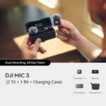 DJI Mic 3 Wireless Microphone (2 TX + 1 RX) – Exclusive Deal in Dubai UAE | ElectroMart.ae