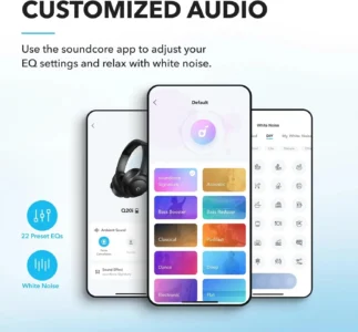 Soundcore by Anker Q20i Hybrid Active Noise Cancelling Headphones - Image 4