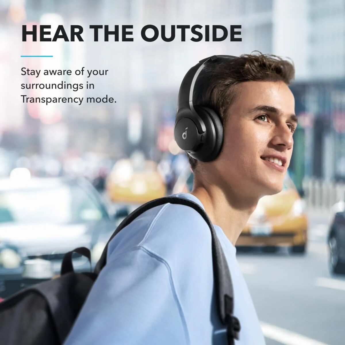 Soundcore by Anker Q20i Hybrid Active Noise Cancelling Headphones - Image 2