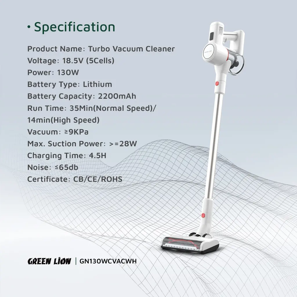Powerful Green Lion Turbo Vacuum Cleaner Deal - Image 3