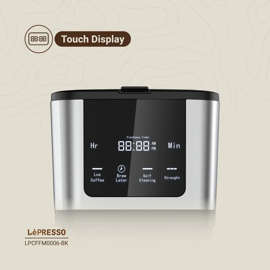 LePresso Rich Brew Coffee Machine Interactive Touch Display - Image 8