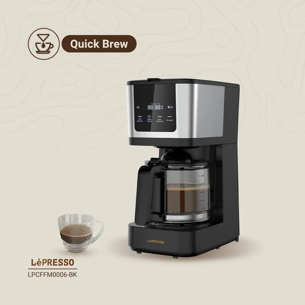 LePresso Rich Brew Coffee Machine Interactive Touch Display - Image 9