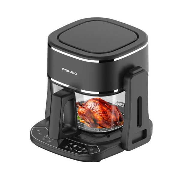 Porodo Lifestyle Dual Design Air Fryer Grill