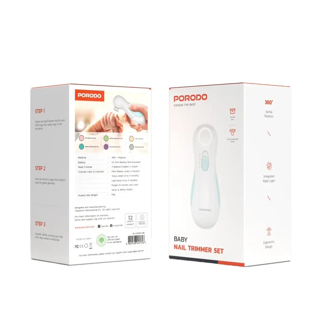 Porodo Baby Nail Trimmer Set - Image 2