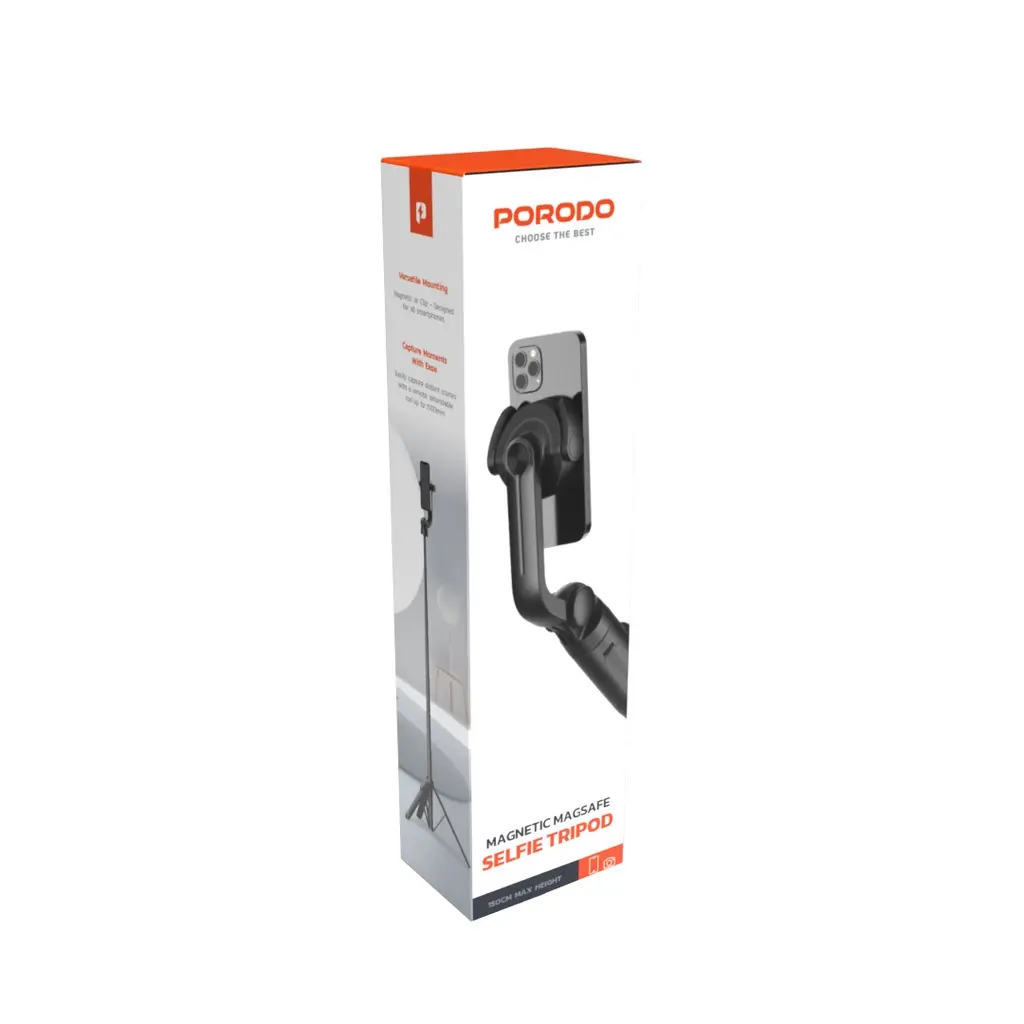 Porodo Magnetic Magsafe Selfie Tripod - Image 9