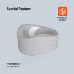 Porodo Neck Pillow Massager with Hot Compress - Image 4