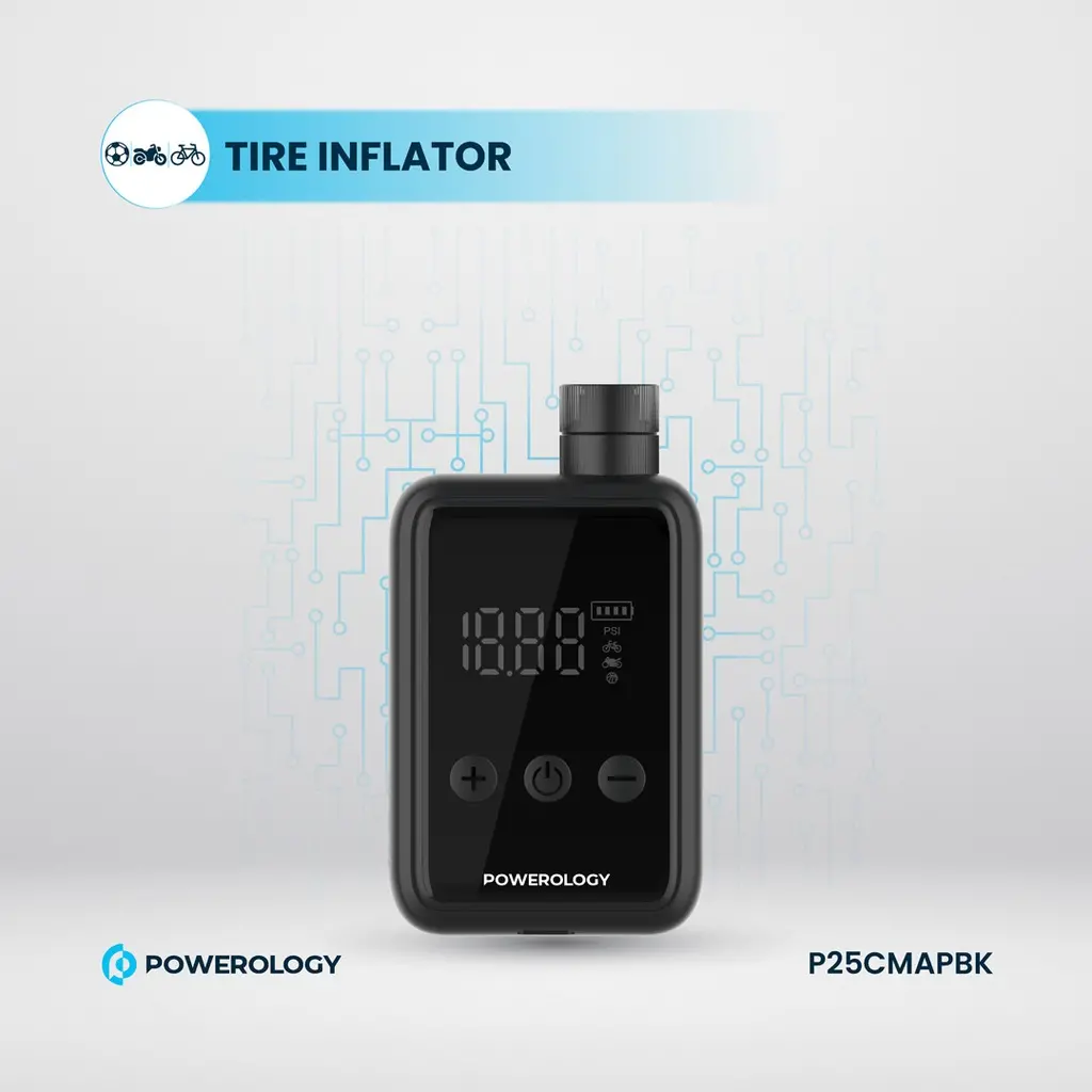 Powerology Super Compact Tire Inflator - Image 10