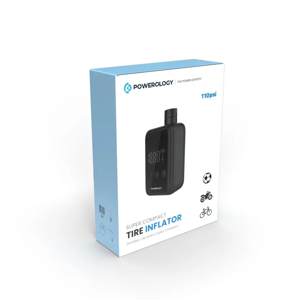 Powerology Super Compact Tire Inflator - Image 3
