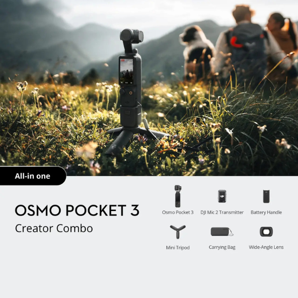 DJI Osmo Pocket 3 Creator Combo Dubai UAE