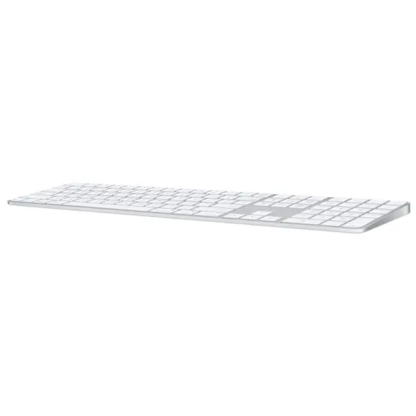 Magic Keyboard with Touch ID and Numeric Keypad for Mac models with Apple silicon (USB–C) - US English - White Keys