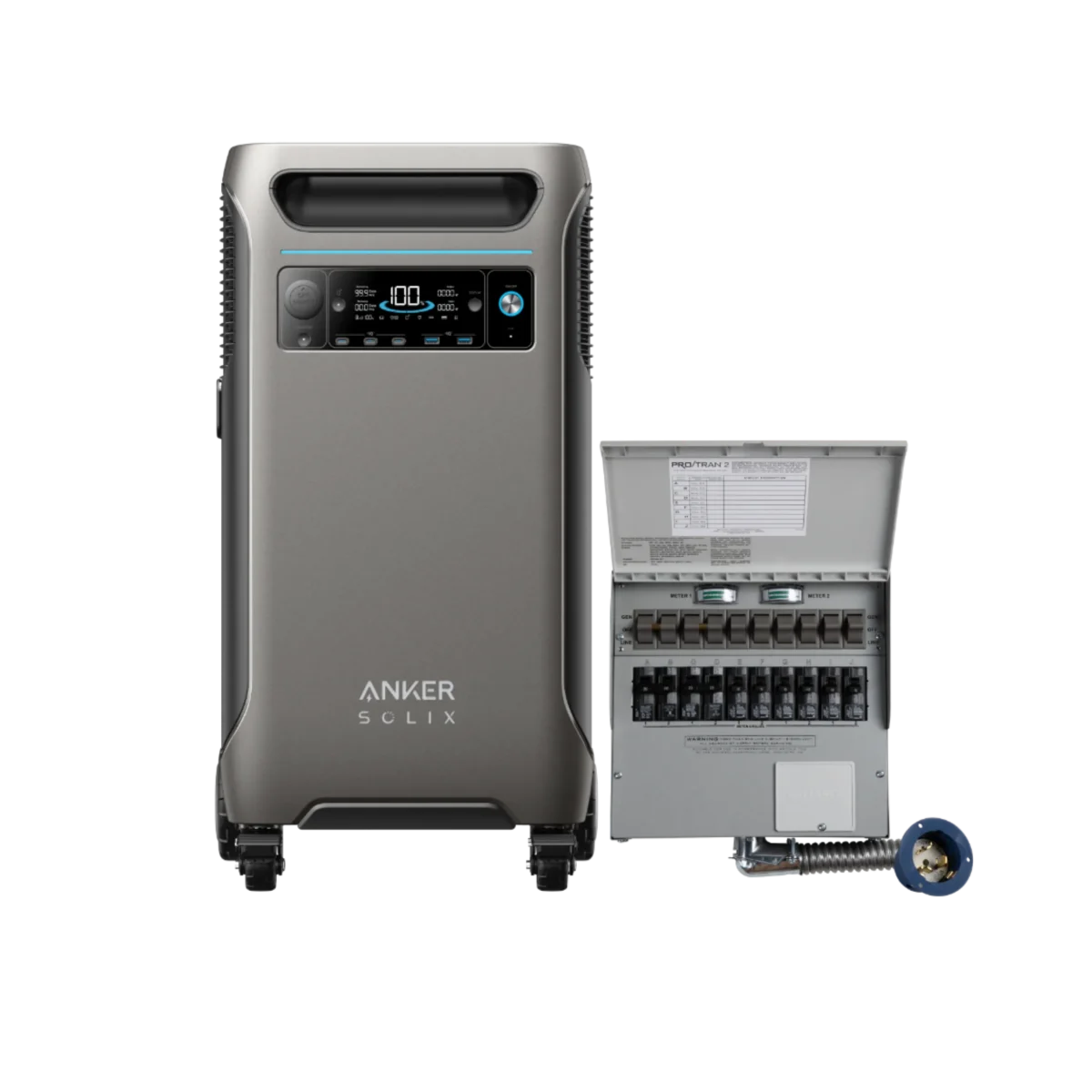 Anker SOLIX F3800 Home Backup Kit Transfer Switch Cable - Image 1
