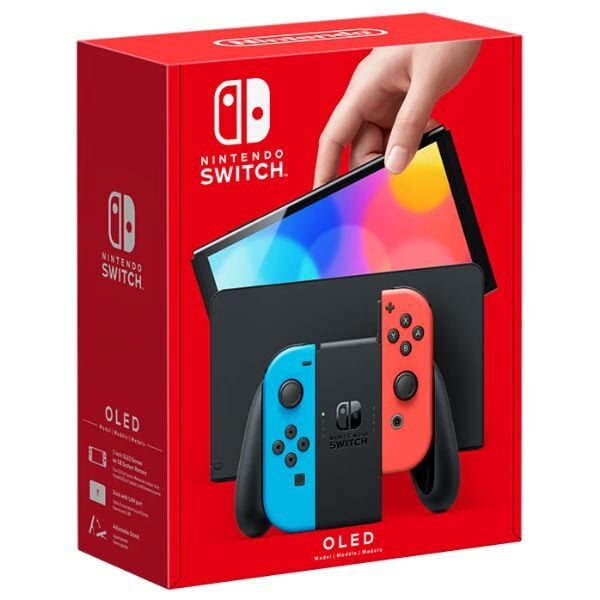 Nintendo Switch - OLED Model Neon Blue/Neon Red set