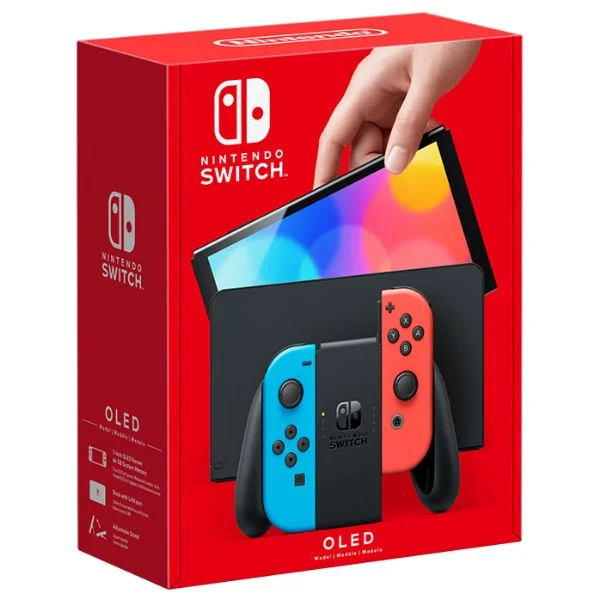 Nintendo Switch - OLED Model Neon Blue/Neon Red set