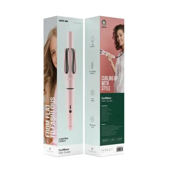 Green Loin Curlwave Hair Curler